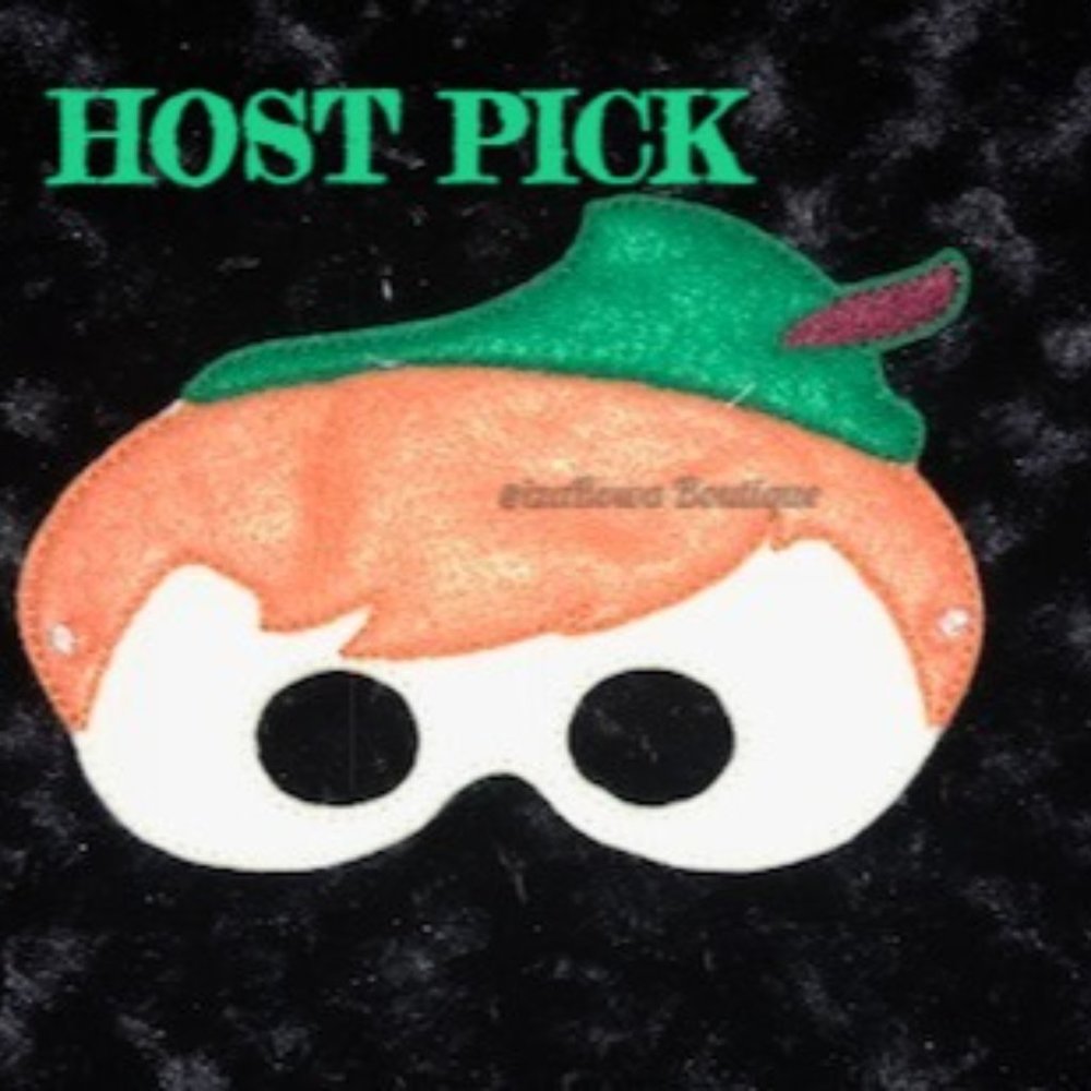 💗HOST PICK💗  Peter Pan Felt Mask  (2)   FM1381  Handmade NWT Boutique
